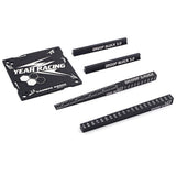 Yeah Racing aluminum setup tool kit for 1/28 Mini-Z RC cars, includes precision tools for easy adjustments and maintenance.