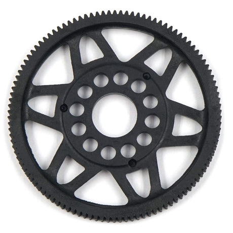 Xpress 64P composite spur gear showing teeth and gear structure for RC car or mechanical applications.