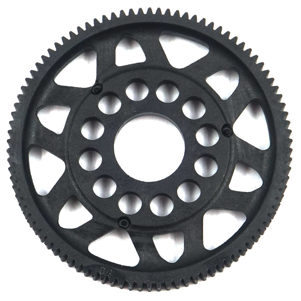 Xpress 64P composite spur gear showing teeth and gear shape on a clean background
