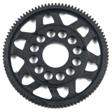 Xpress 64P composite spur gear showing teeth and gear shape on a clean background