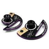 Two Yeah Racing Momentum Aluminum 7075 Tweak Wheels for RC cars, featuring lightweight, durable construction in silver.