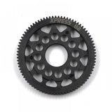 Xpress 64P composite spur gear with precise teeth and durable construction, ideal for RC car or machinery applications