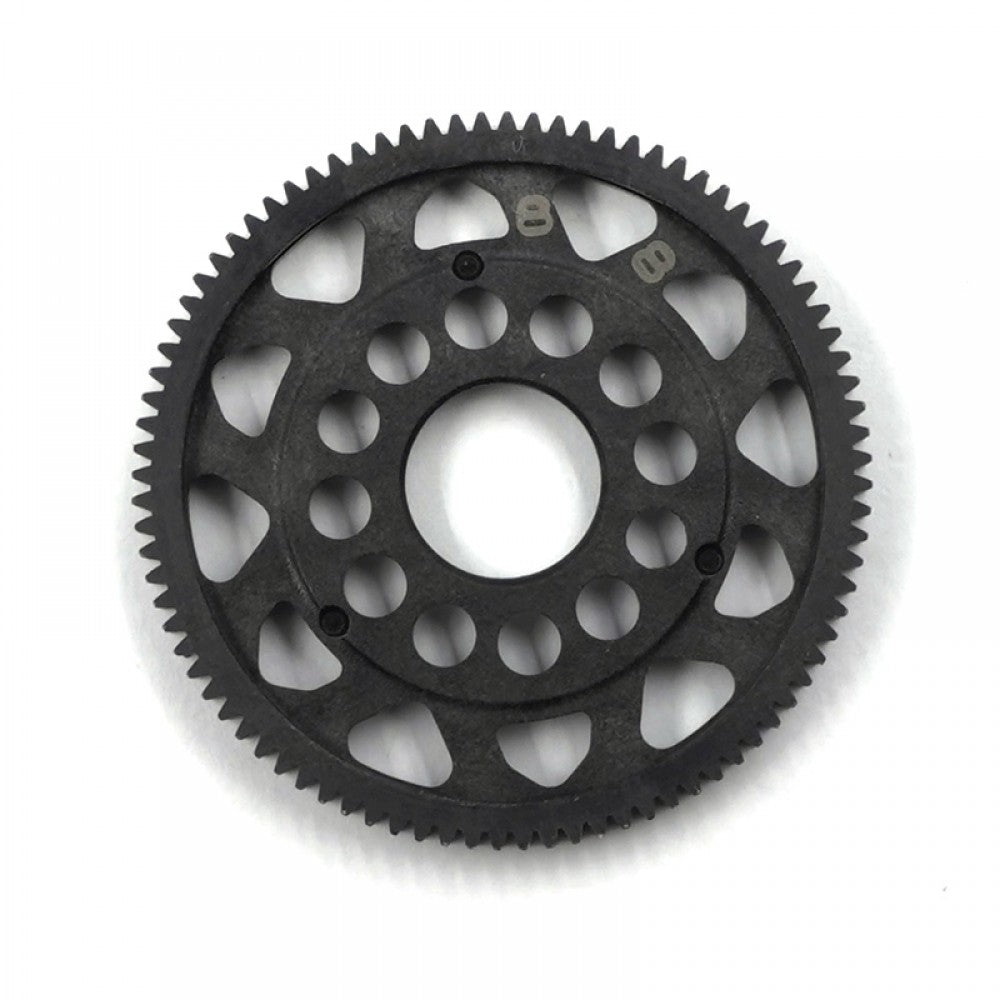 Xpress 64P composite spur gear with precision teeth and durable construction for RC models or machinery.