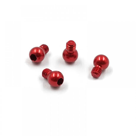 Xpress aluminum anti-roll bar balls for vehicle suspension, shown in a close-up image with a metallic finish and precise detailing.