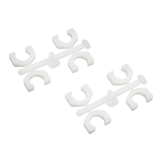Set of 8 Xpress 4mm driveshaft protector blades, durable replacement parts for RC vehicles.