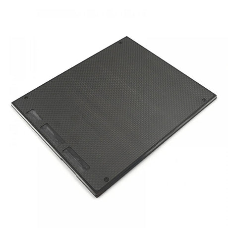 Yeah Racing graphite setting board for Mini-Z RC cars, designed for precise adjustments and calibration.