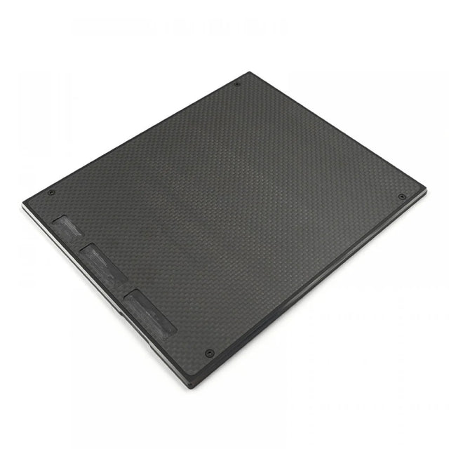 Yeah Racing graphite setting board for Mini-Z RC cars, designed for precise adjustments and calibration.