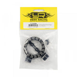 Yeah Racing aluminum round droop gauge for 1/10 touring car to measure suspension droop accurately.