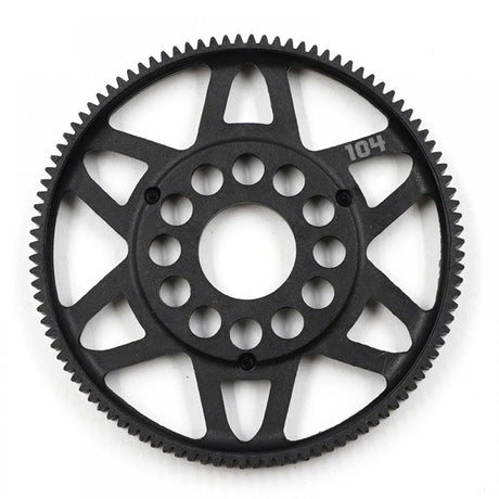 Xpress 64P composite spur gear with precise teeth and durable construction for RC car gearboxes.