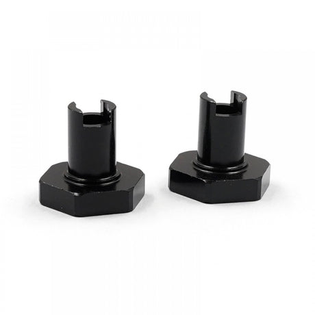 Two Xpress aluminum wheel hubs shown, durable and lightweight, designed for automotive use with a sleek metallic finish.