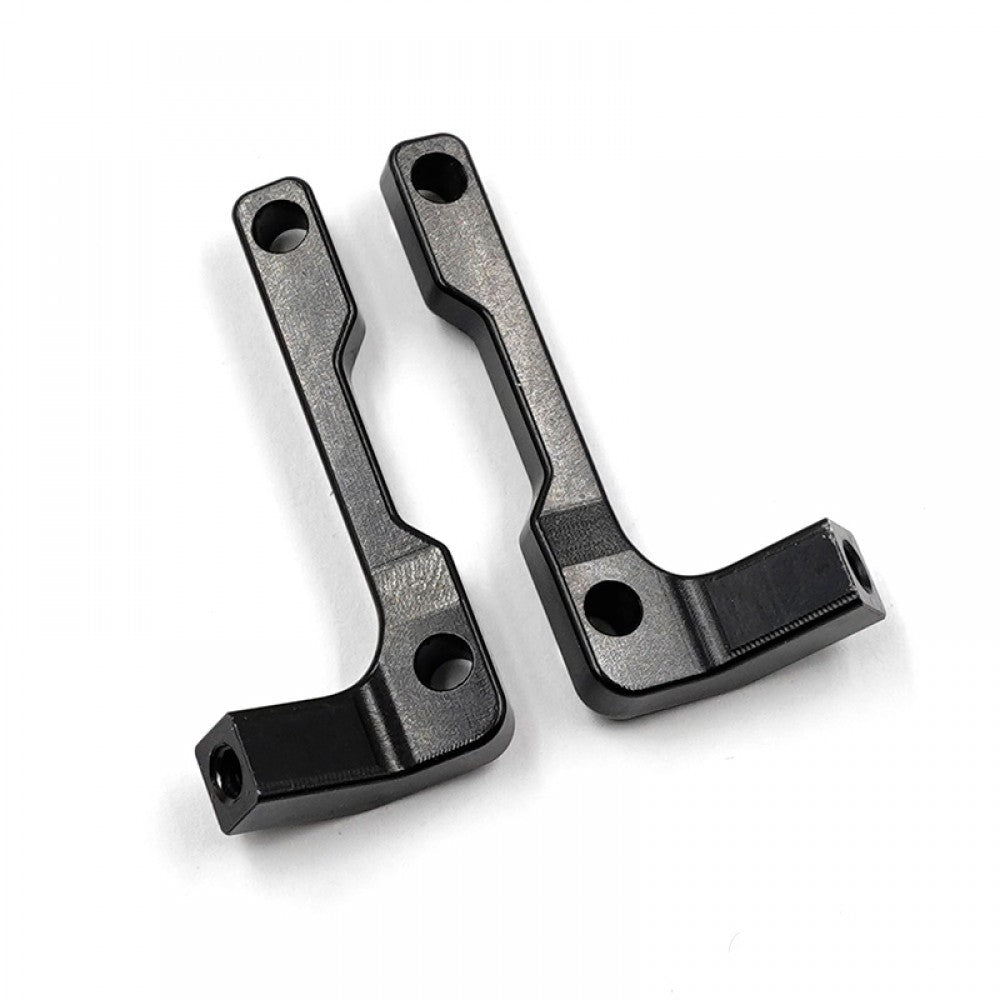 Xpress aluminum front upper bulkhead set for RC car, featuring lightweight construction and precise fit for Xpress models.