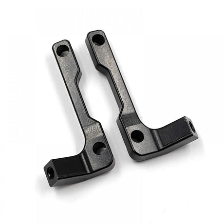 Xpress aluminum front upper bulkhead set for RC car, featuring lightweight construction and precise fit for Xpress models.