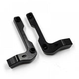 Xpress Aluminum Rear Upper Bulkhead Set for RC car, includes durable metal components, detailed close-up of the assembled part