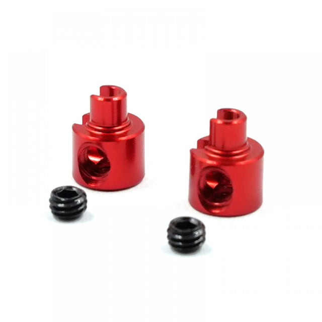 Xpress Aluminum Anti-Roll Bar Bushings V2 for vehicle suspension, shown in black with metal finish, set of 2.