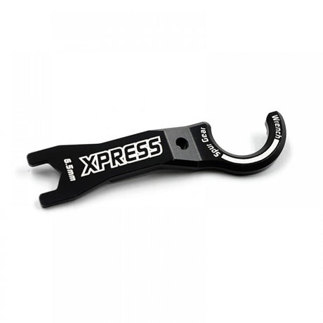 Xpress Spur+6.5mm wrench showing a metal hand tool with an open-end design for tightening or loosening bolts.