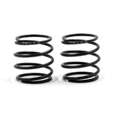 Two Xpress 19mm barrel springs shown for RC cars, made of durable metal, with coiled design for smooth performance.