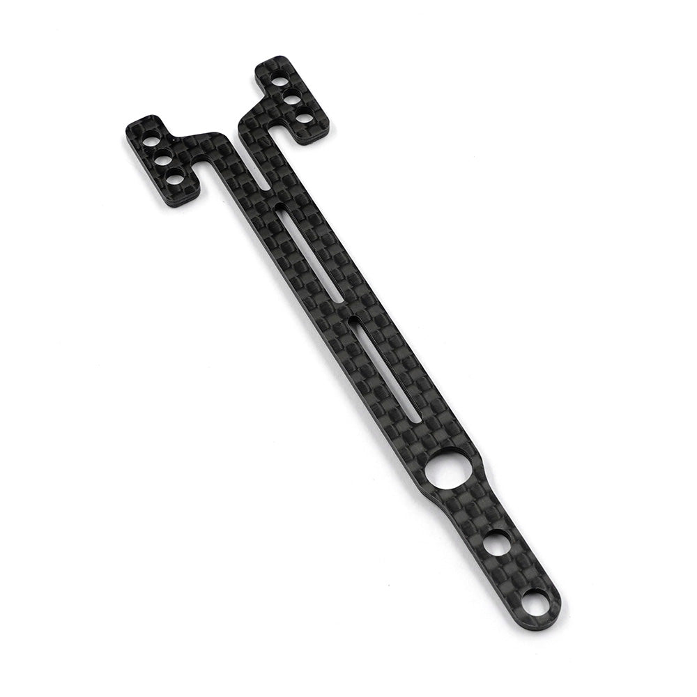 Xpress 2mm graphite high flex split rear upper deck for skateboards, showing detailed view of the skateboard deck component