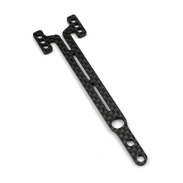 Xpress 2mm graphite high flex split rear upper deck for skateboards, showing detailed view of the skateboard deck component