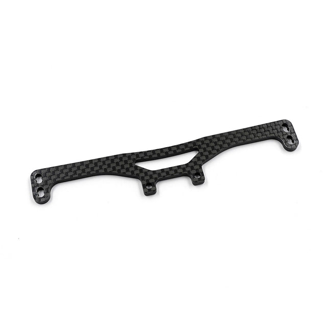 Xpress Graphite High Flex Rear Body Post Mount for mountain bikes, shows close-up of sleek post mount with mounting hardware