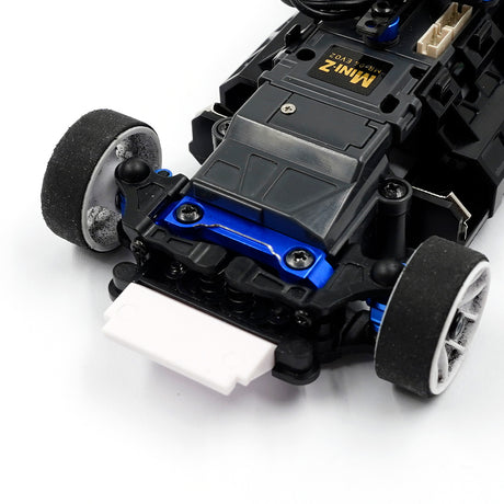Yeah Racing 7075 Aluminum Upper Brace for Kyosho MR-04, wide design, black finish, high-strength RC car suspension component