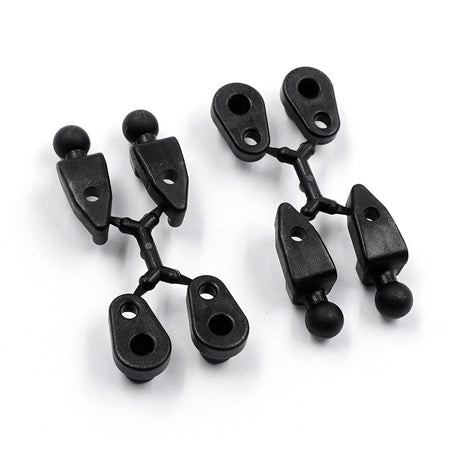 Xpress roll bar and downstop mount for graphite arm, shown with mounting hardware on a clean background.