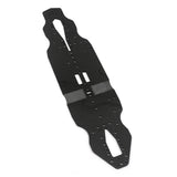 Xpress XQ11R 2.25mm graphite main chassis for RC cars, showing a lightweight, durable black chassis component.