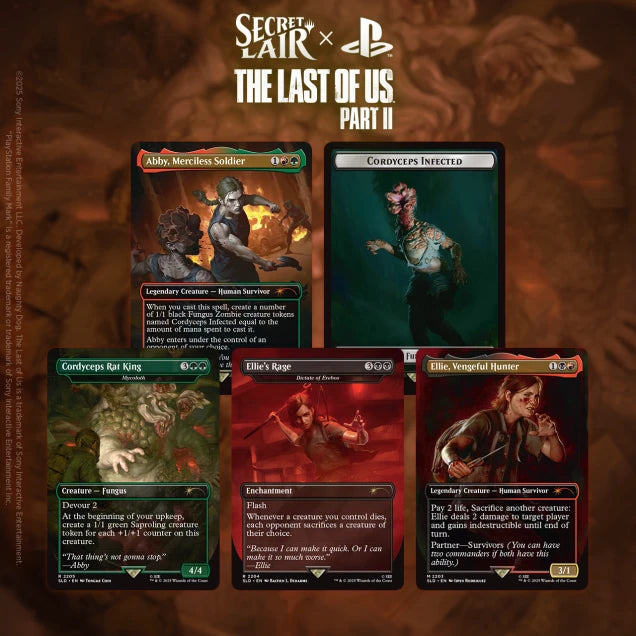 MTG: Secret Lair x The Last of Us Part II (Non-Foil Edition)