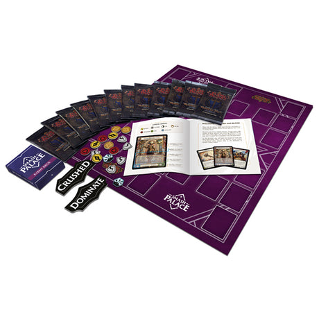 Flesh and Blood Smash Palace Box Set of collectible trading cards by Legends Story Studios, featuring vibrant card artwork.