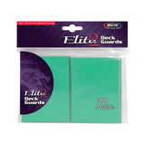 BCW Matte Deck Guards Elite2 anti-glare card protectors with a matte finish, designed for collectible trading cards.