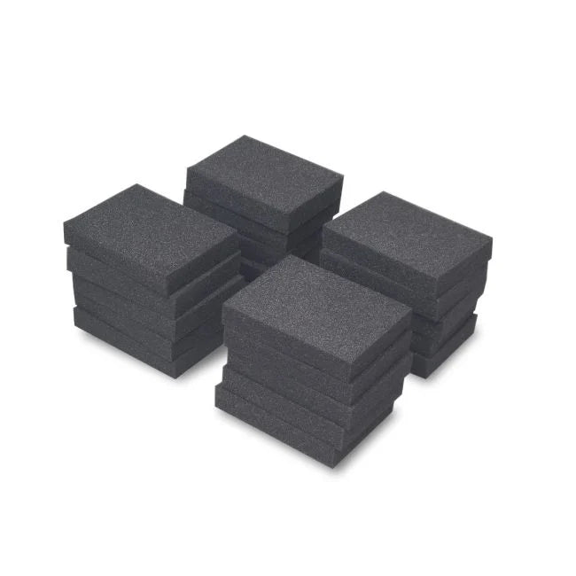 Stack of two BCW Monster Pads for storage boxes, made of durable material to protect collectible storage containers.