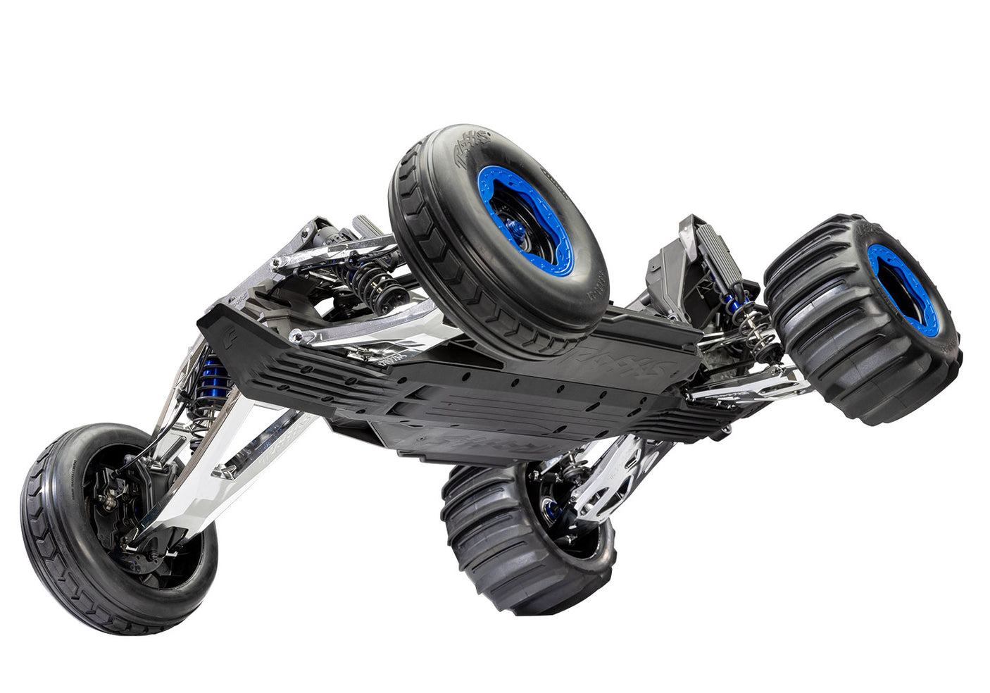 Traxxas Pro Scale Sand Car with smooth chassis, detailed design, and off-road tires for high-performance RC fun.