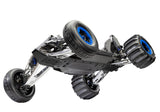Traxxas Pro Scale Sand Car with smooth chassis, detailed design, and off-road tires for high-performance RC fun.