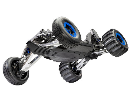 Traxxas Pro Scale Sand Car with smooth chassis, detailed design, and off-road tires for high-performance RC fun.