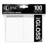 Ultra Pro Eclipse Gloss Standard Card Sleeves, 100-count package, clear protective sleeves for trading cards.