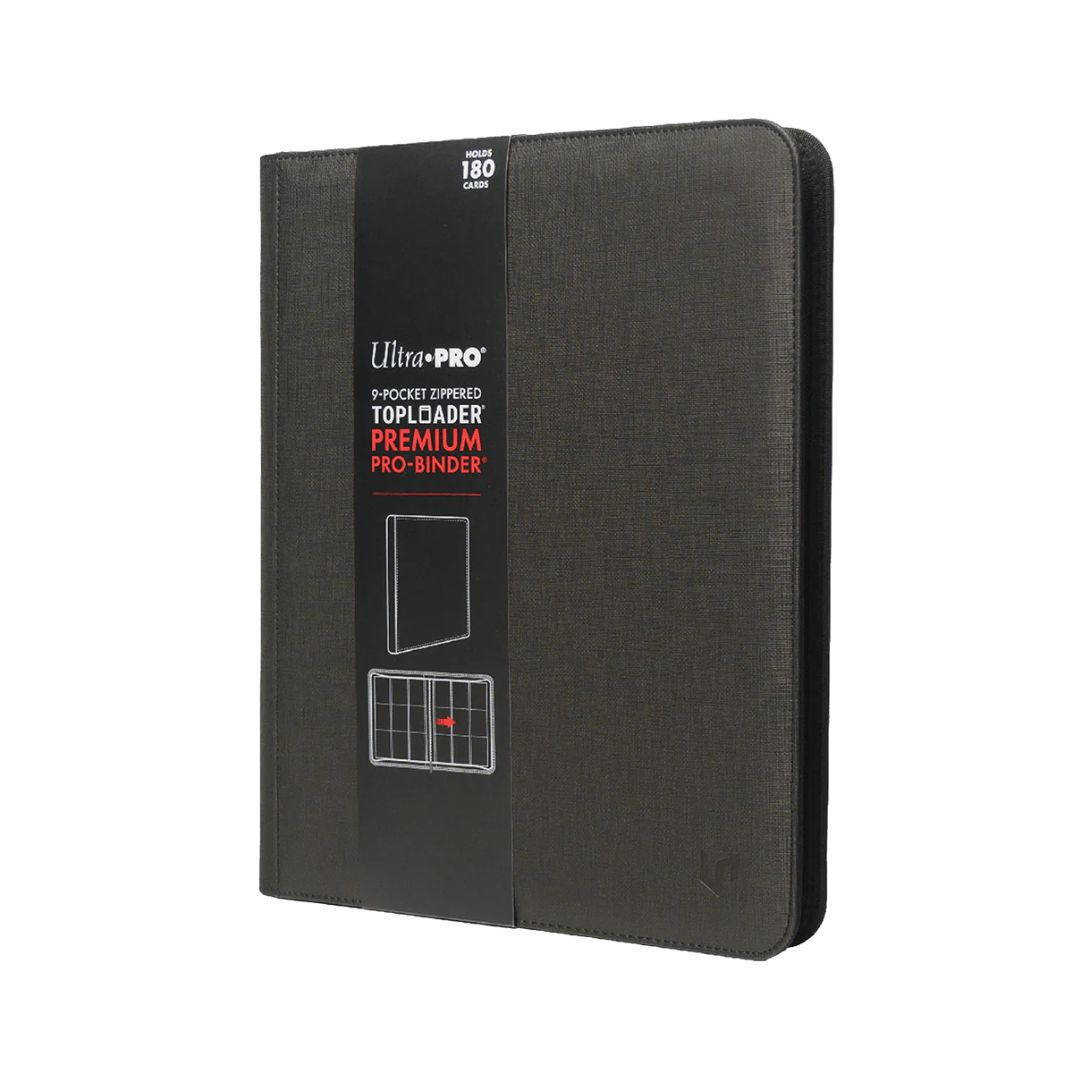 Ultra Pro: 9-Pocket Zippered Premium Toploader Binder
