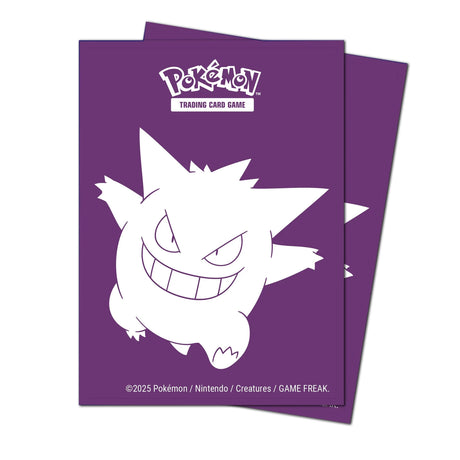 Ultra Pro Elite Series Gengar Apex sleeves for trading cards, featuring Gengar artwork on high-quality card sleeves.