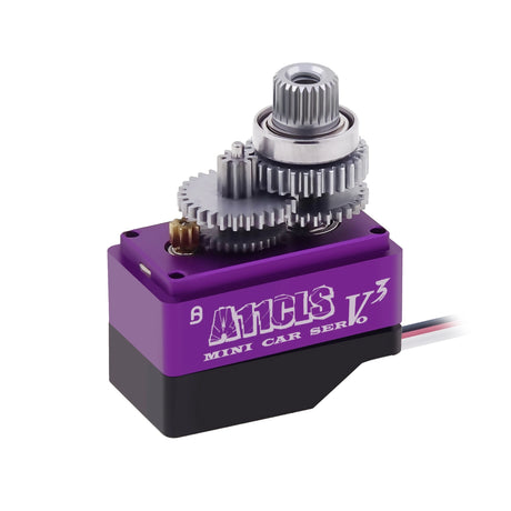 AGF RC A11CLSV3 digital coreless micro servo for RC cars, compact and programmable for mini Z car models.