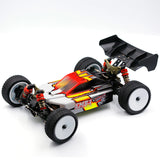 LC Racing L6239 1/14 scale 2020 EMB clear buggy body made of PC, shown on a plain background with transparent design details.