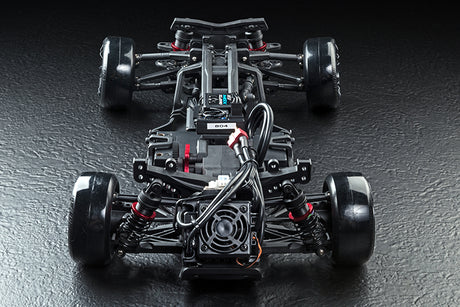 MST RMX 2.5 1/10 2WD brushless RTR drift car in iridescent purple with detailed body and racing tires