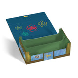 Squaroes Boulder 100+ Krusty Krab collector's card case, featuring vibrant cartoon-themed design with durable card storage.