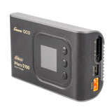 Gens Ace iMars S100 G-Tech AC Balance RC Car battery smart charger with digital display and multiple charging ports.