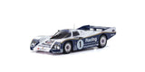 Kyosho Mini-Z MR-04 RWD Porsche 962 C Coupe LH RC car with detailed exterior and racing design.