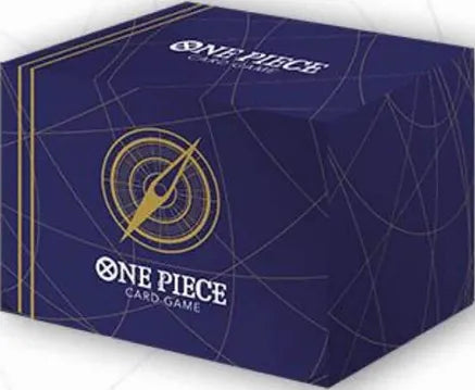 Bandai One Piece TCG card case with colorful character artwork, designed for storing and protecting trading cards.