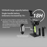 Flysky Noble NB4 Pro+ RC Transmitter with FGr4B and FGr8B receivers, featuring ergonomic controls and LCD display.