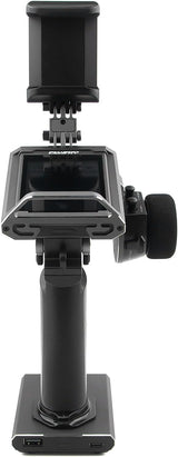 Flysky Noble NB4 Pro+ RC transmitter with FGr4B and FGr8B receivers, featuring a sleek control panel and ergonomic design.