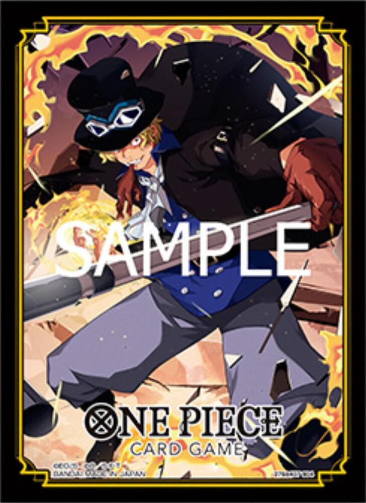 Bandai One Piece TCG official card sleeve, Store Edition Vol.2, featuring vibrant artwork and protective design for trading card game.