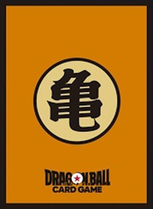 Dragon Ball Super: Fusion World official Bandai card sleeves featuring colorful Dragon Ball character designs on 1000x1000 image