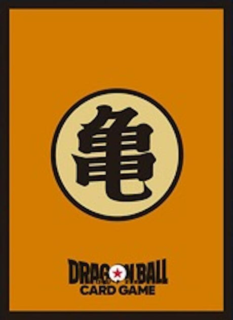 Dragon Ball Super: Fusion World official Bandai card sleeves featuring colorful Dragon Ball character designs on 1000x1000 image