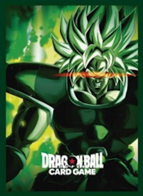 Dragon Ball Super Fusion World official card sleeves by Bandai featuring vibrant dragon ball characters and colorful design.