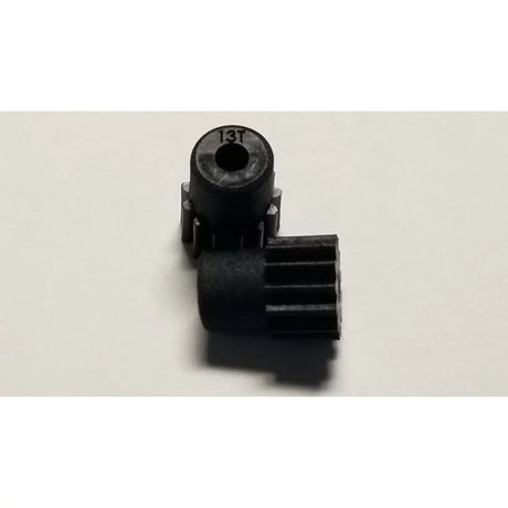 Two 13-tooth GL Racing 64P longlife pinions for RC cars, shown side by side on a clean background.